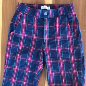 plaid pants